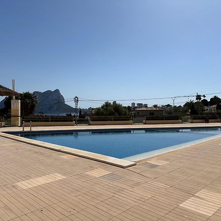 Chalet pareado con piscina y vistas al mar Calpe Exterior foto